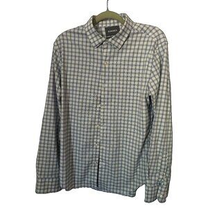 Bonobos Slim Fit Blue Check Medium Long Sleeve
